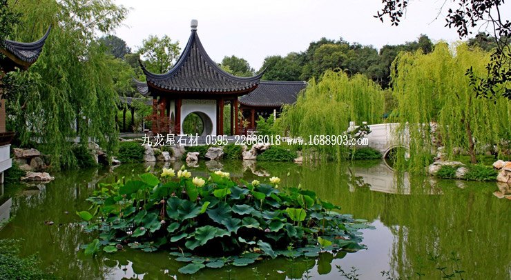 中國古典園林造景的五大元素-植物